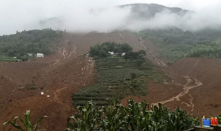 CHINA-LANDSLIDE