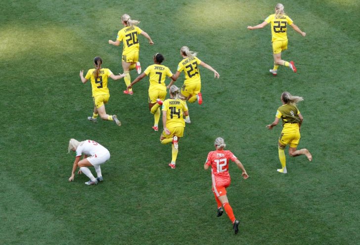 Women's World Cup - Third Place Play Off - England v Sweden