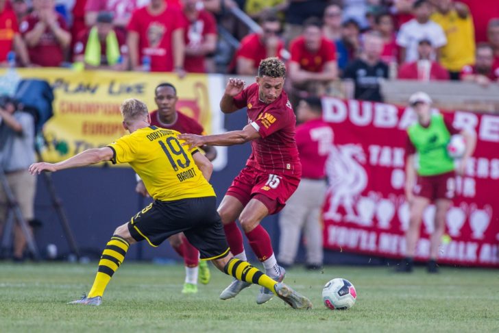 Soccer: Borussa Dortmund at Liverpool