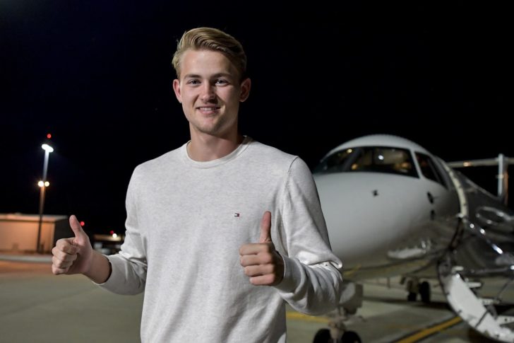 New Juventus Signing Matthijs de Ligt Arrives in Turin