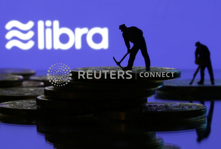 Libra logo in illustration picture