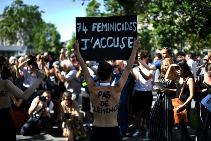 FRANCE-WOMEN-SOCIAL-SEXISM-DEMO