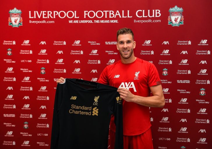 Liverpool Unveil New Signing Adrian