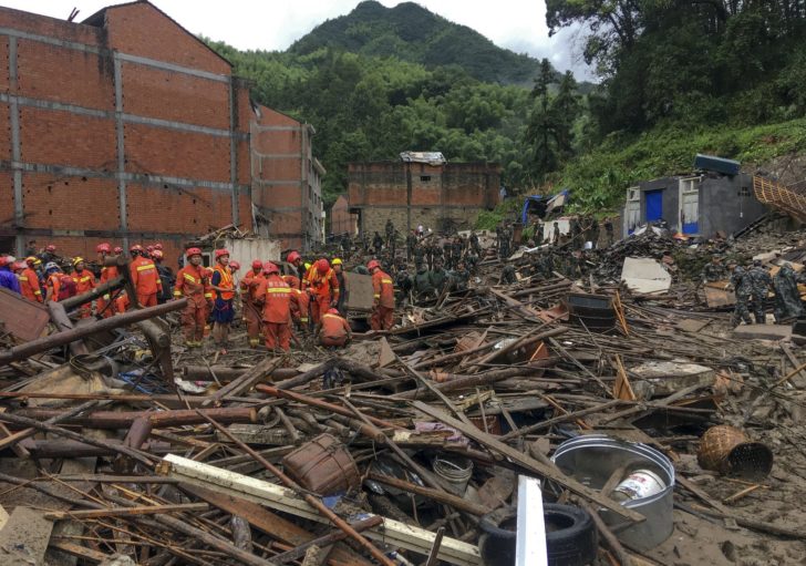 CHINA-WEATHER-TYPHOON-LEKIMA