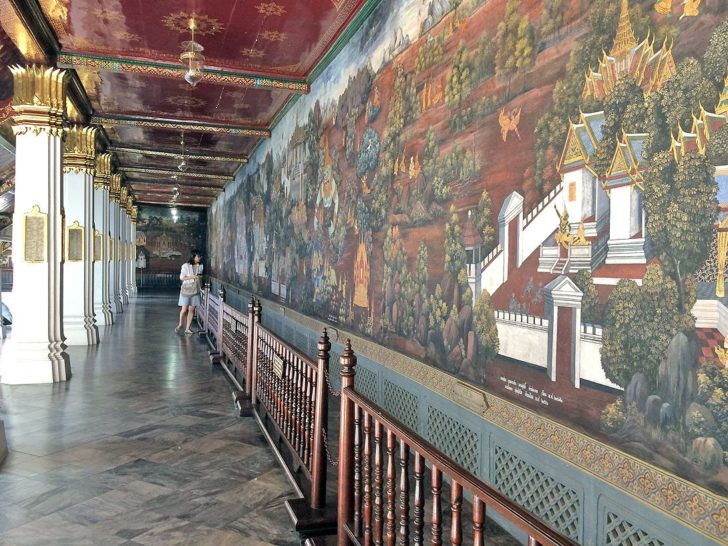 จิปาถะ 4ส.ค.-จิตรกรรมรามเกียรติ์ที่ระเบียงคดวัดพระศรีรัตนศาสดาราม