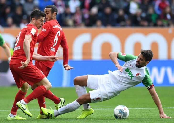 FBL-GER-BUNDESLIGA-AUGSBURG-BAYERN MUNICH