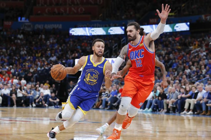 NBA: Golden State Warriors at Oklahoma City Thunder
