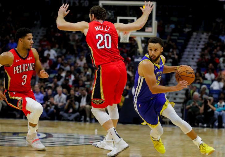 NBA: Golden State Warriors at New Orleans Pelicans