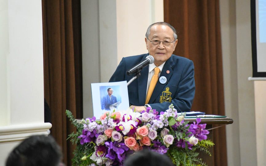 ดร.สุเมธ ตันติเวชกุล กรรมการและเลขานุการมูลนิธิชัยพัฒนา 