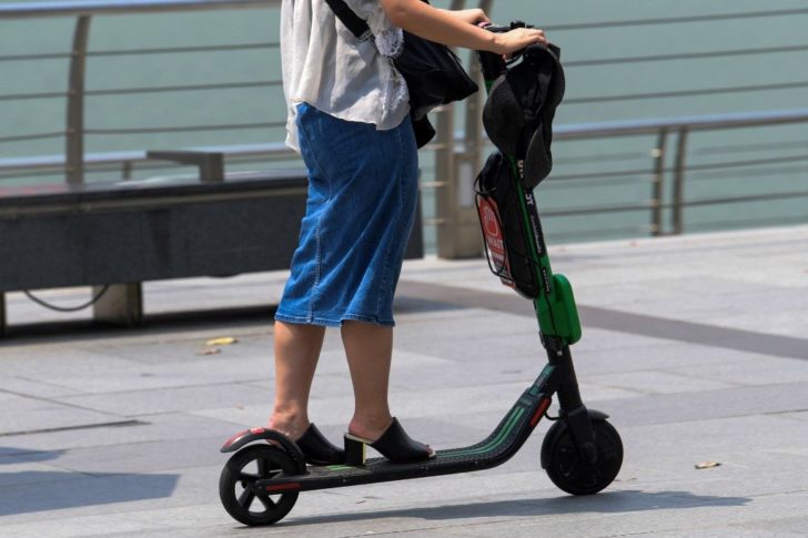 SINGAPORE-TRANSPORT-E-SCOOTER
