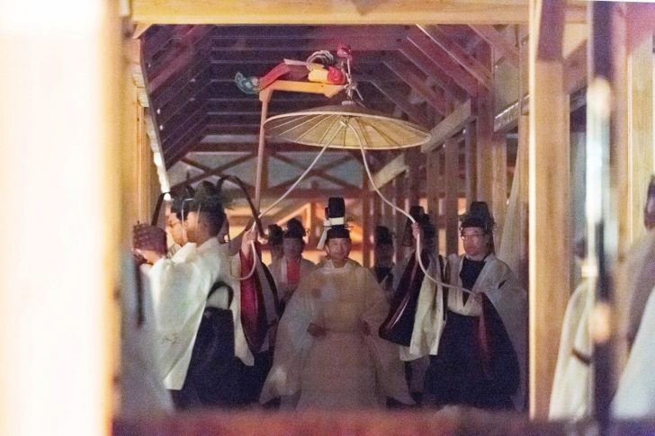 JAPAN-ROYALS-CEREMONY-EMPEROR-EMPRESS