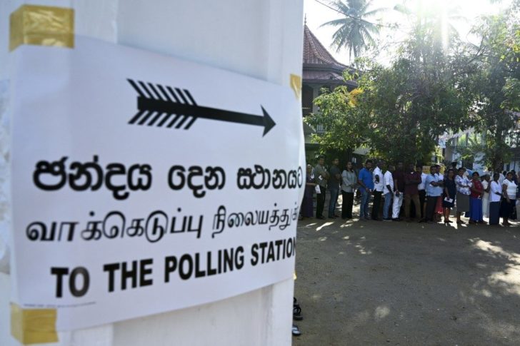 SRI LANKA-POLITICS-VOTE