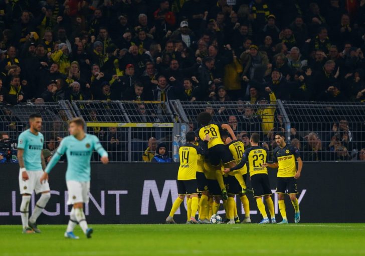 Champions League - Group F - Borussia Dortmund v Inter Milan