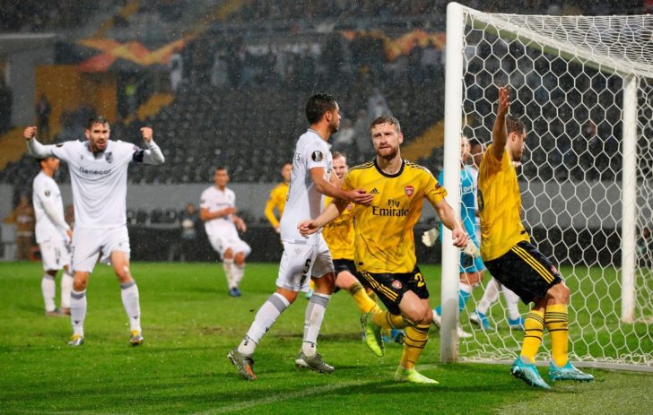 Europa League - Group F - Vitoria SC v Arsenal
