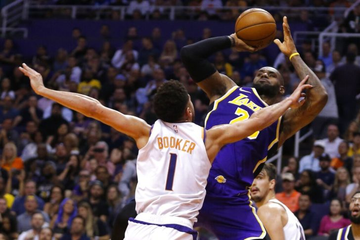 Lakers Suns Basketball