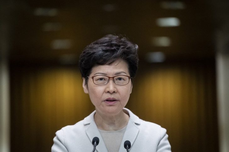 HONG KONG-CHINA-POLITICS-UNREST