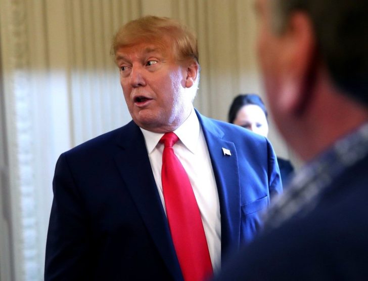 President Trump Participates In NCAA Collegiate National Champions Day At The White House