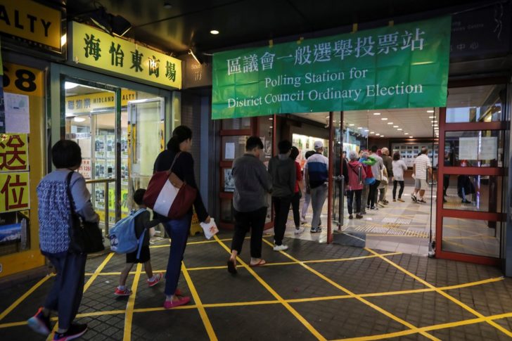 HONG KONG-CHINA-POLITICS-UNREST