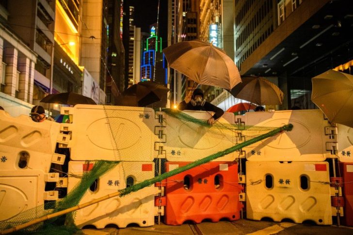 HONG KONG-CHINA-POLITICS-UNREST