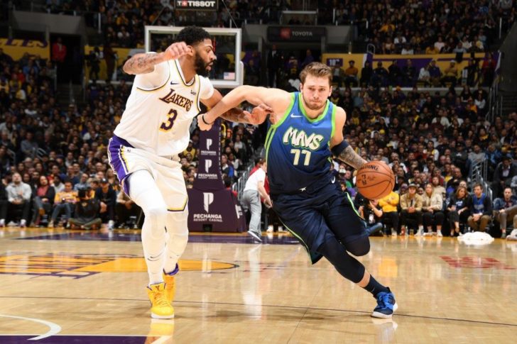 Dallas Mavericks v Los Angeles Lakers