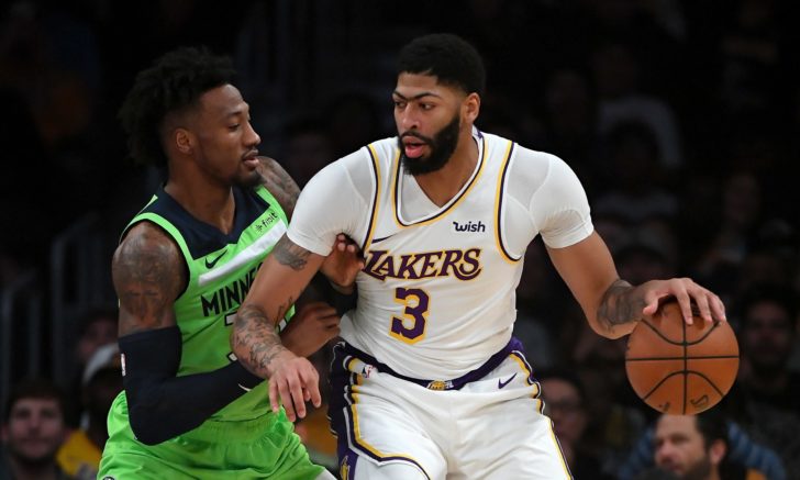 NBA: Minnesota Timberwolves at Los Angeles Lakers