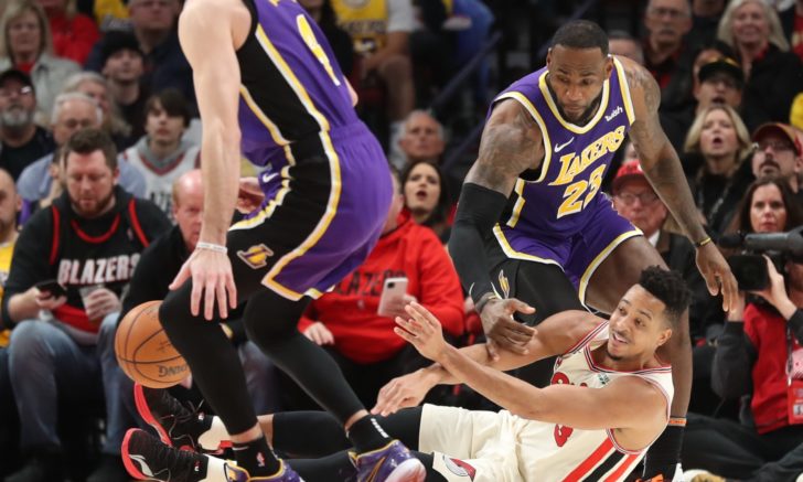 NBA: Los Angeles Lakers at Portland Trail Blazers
