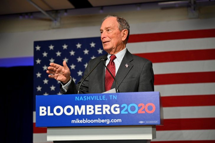 Democratic presidential candidate Bloomberg opens his Tennessee campaign headquarters in Nashville