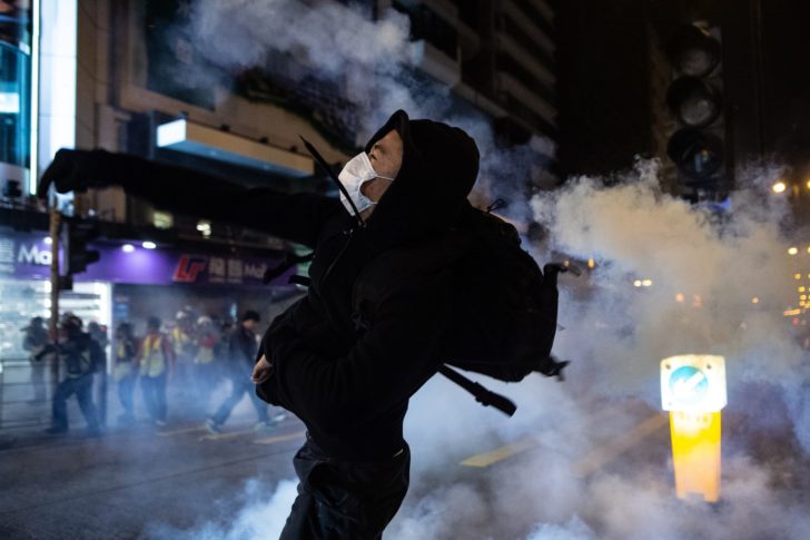 HONG KONG-CHINA-POLITICS-UNREST