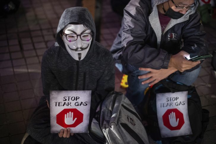 HONG KONG-CHINA-POLITICS-UNREST