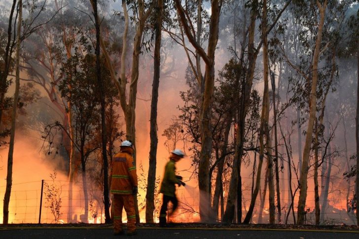 AUSTRALIA-WEATHER-FIRES