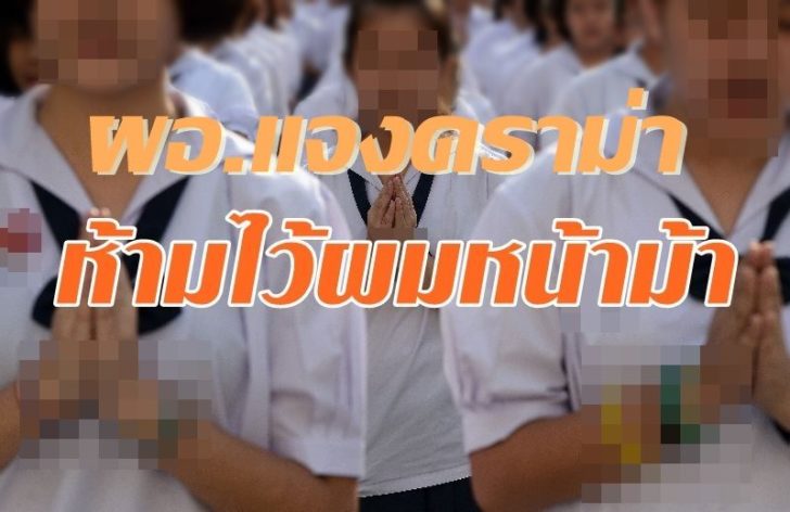 ห้ามไว้ผมม้า