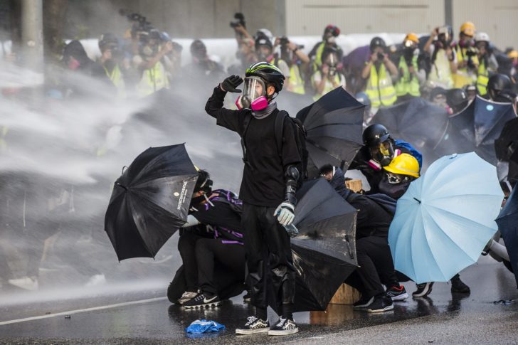 FILES-HONG KONG-CHINA-POLITICS-UNREST