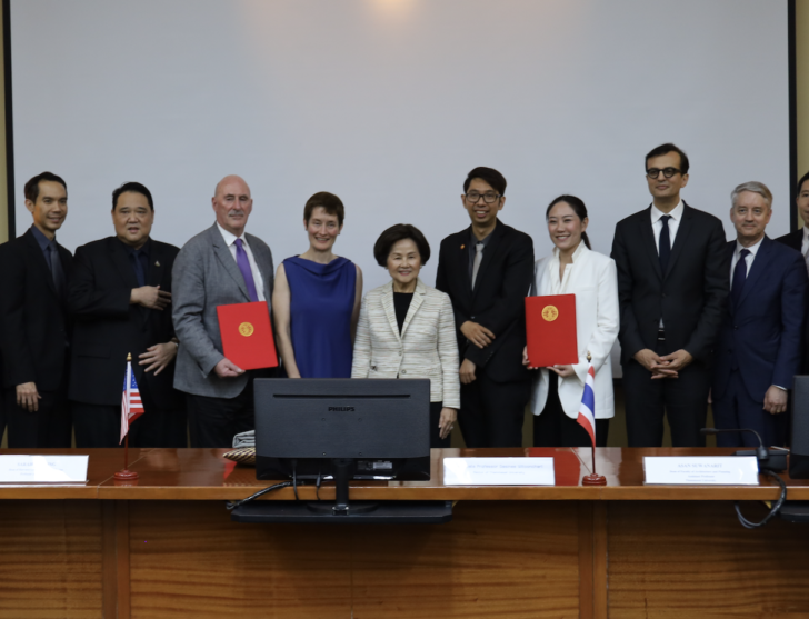 01ธรรมศาสตร์เซ็นเอ็มโอยูร่วมกับมหาวิทยาลัยฮาร์วาร์ดและภาคเอกชน