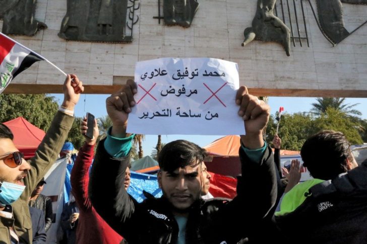 IRAQ-POLITICS-DEMO-UNREST
