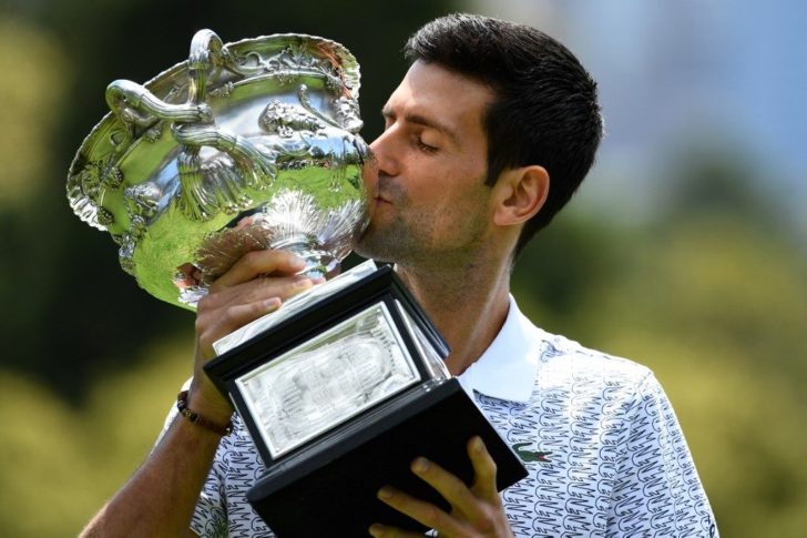 TENNIS-AUS-OPEN-DJOKOVIC