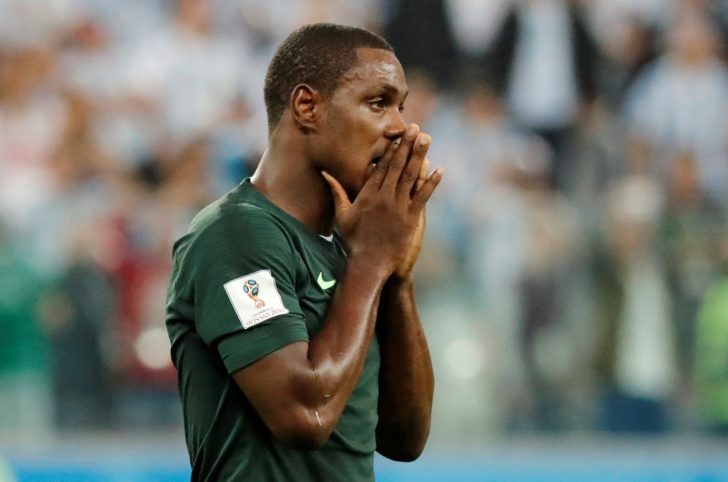 FILE PHOTO: World Cup - Group D - Nigeria vs Argentina
