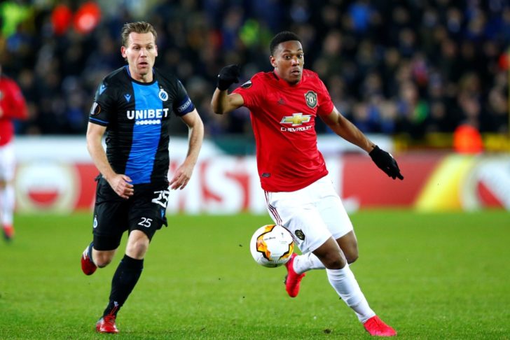 Europa League - Round of 32 First Leg - Club Brugge v Manchester United