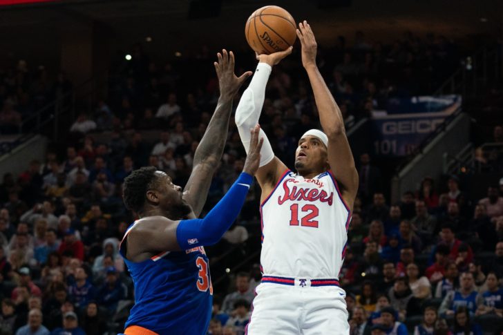 NBA: New York Knicks at Philadelphia 76ers