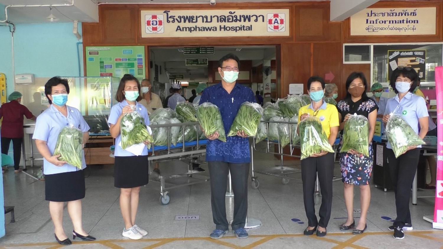 ฟาร์มผักไฮโดรโปนิกส์ ส่งออกต่างประเทศไม่ได้ แต่ยังปลูกแจกฟรีโรงพยาบาลและผู้ยากไร้สมุทรสงคราม
