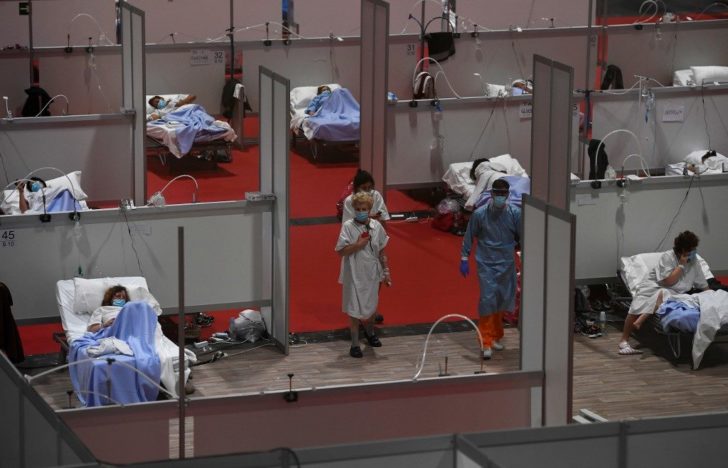 SPAIN-HEALTH-VIRUS-HOSPITAL