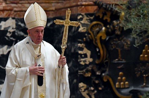 VATICAN-RELIGION-POPE-HEALTH-VIRUS-EASTER-MASS