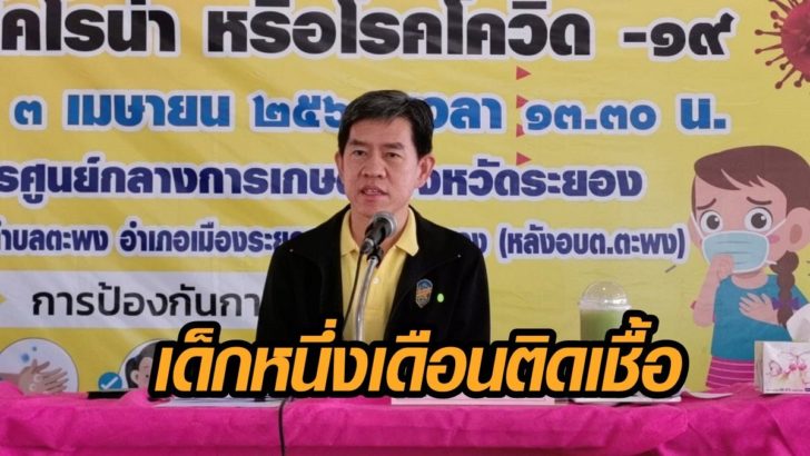 พบเด็ก 1 เดือน ติดโควิด-19