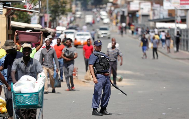 FILE PHOTO: Spread of the coronavirus disease (COVID-19) in Alexandra