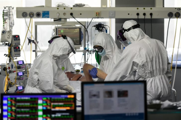 SPAIN-HEALTH-VIRUS-HOSPITAL