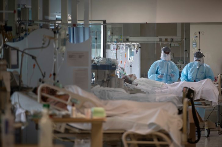 SPAIN-HEALTH-VIRUS-HOSPITAL