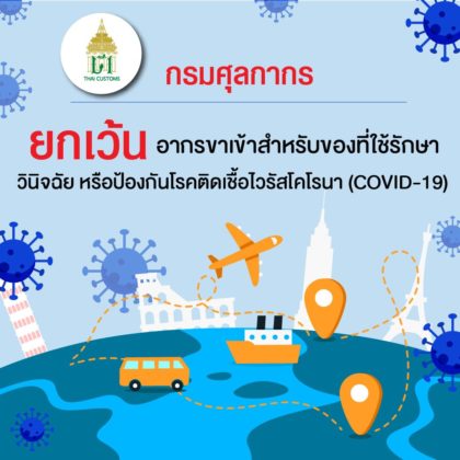 ยกเว้นภาษีนำเข้า