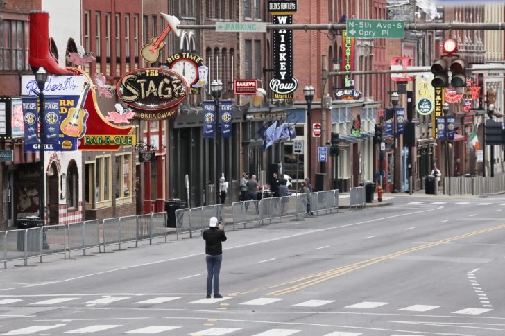 Virus Outbreak Nashville Musicians