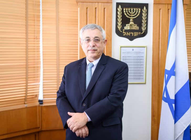 Amb Shlomo at the Embassy