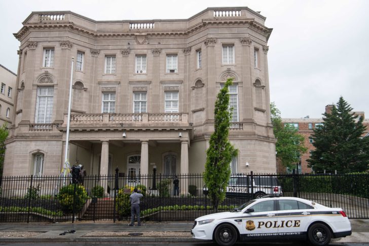 Shots fires at the Cuban Embassy