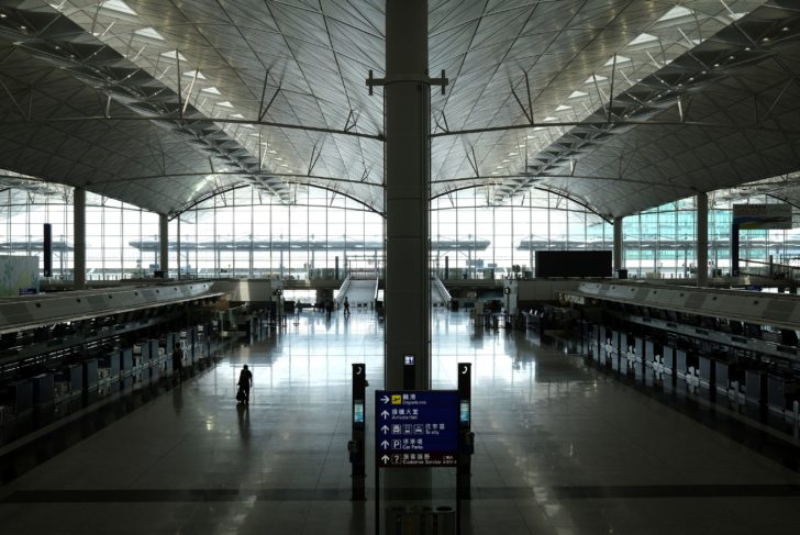 A general view of Hong Kong International Airport, following the coronavirus disease (COVID-19) outbreak, in Hong Kong